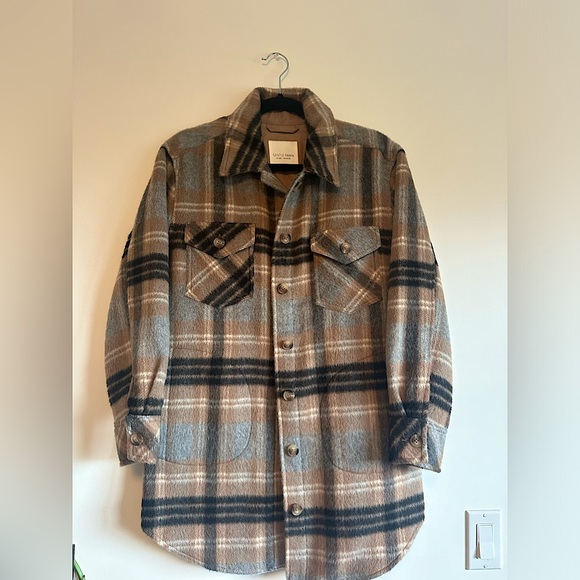 Gentle Fawn Plaid Coat - Picture 3 of 6
